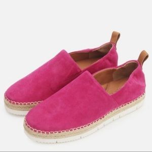 New Gentle Souls by Kenneth Cole Pink Suede Espadrilles. Lara A-Line Sporty NWOT